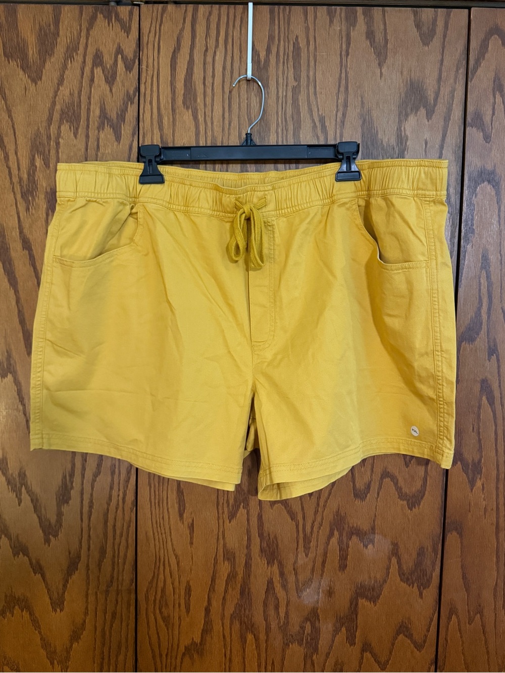 Eddie Bauer Yellow Women's Drawstring Shorts